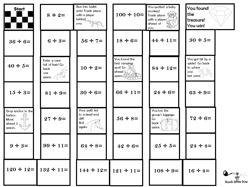 Math Games – Teach Grow Sow