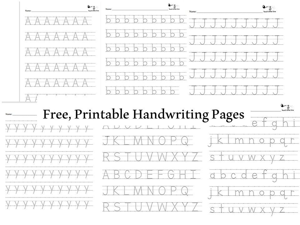Handwriting – Teach Grow Sow