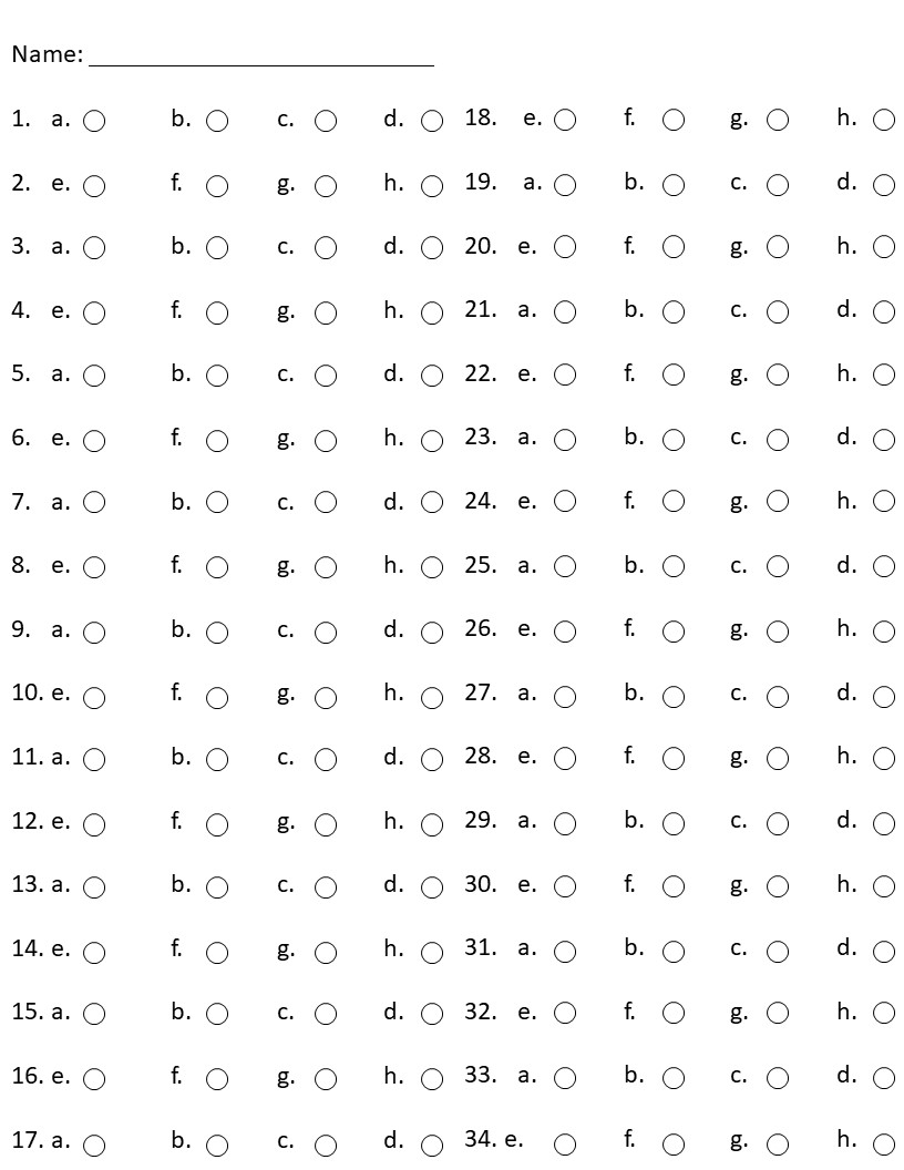 Click Test Printable Testing Tips – Teach Grow Sow